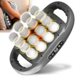 Binxalin 16 Head Massage Gun Deep Tissue, Percussion Massager for Muscle Relief, 2000mAh Capacity Battery, 9 Speeds & 9 Intensities Muscle Massage Gun for Shoulders, Waist, Back