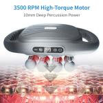 Binxalin 16 Head Massage Gun Deep Tissue, Percussion Massager for Muscle Relief, 2000mAh Capacity Battery, 9 Speeds & 9 Intensities Muscle Massage Gun for Shoulders, Waist, Back