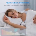 Binxalin 16 Head Massage Gun Deep Tissue, Percussion Massager for Muscle Relief, 2000mAh Capacity Battery, 9 Speeds & 9 Intensities Muscle Massage Gun for Shoulders, Waist, Back