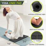 ProsourceFit Extra Thick Yoga Knee Pad and Elbow Cushion 15mm (5/8”) Fits Standard Mats for Pain Free Joints in Yoga, Pilates, Floor Workouts