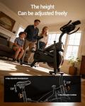 CURSOR FITNESS Recumbent Exercise Bike, Stationary Bikes for Home with Adjustable Seat, 16-Level Magnetic Resistance Recumbent Exercise Bike for Seniors