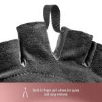 adidas Essential Weightlifting Gloves, Adjustable Fingerless Workout Gloves