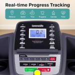 SereneLife Folding Treadmill for Home Workouts