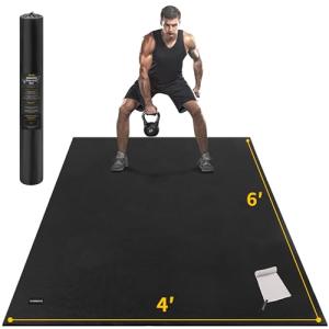 Large Extra Thick Exercise Mat for Home Gym