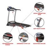 Sunny Health & Fitness Folding Incline Treadmill