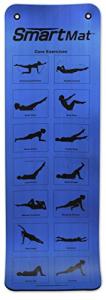 Prism Fitness Self-Guided Exercise Mat, Smart Mat for Workout and Yoga, Blue