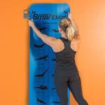 Prism Fitness Self-Guided Exercise Mat, Smart Mat for Workout and Yoga, Blue