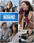 Aegend Touch Screen Running Gloves for All