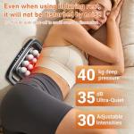 Zpptt Massage Guns Deep Tissue, Neck Massager with 16 Heads, 16-Head Massage Gun Set for Deep Tissue and Back, Shoulders, Legs, Pain Relief