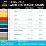 THERABAND Resistance Bands, 6 Yard Roll Professional Latex Elastic Band For Upper & Lower Body, Core Exercise, Physical Therapy, Pilates, Home Workouts, & Rehab, Green, Heavy, Level 4