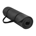 Extra Thick Anti-Tear Yoga Mat with Strap