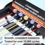 Foldable Pilates Reformer for Home and Gym Use