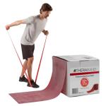 THERABAND 50 Yard Resistance Band Roll - Medium Red