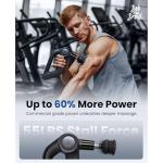 BOB AND BRAD D5 Pro Massage Gun, Powerful Percussion Massage Gun Deep Tissue with Enhanced Power for Athletes Home Gym, Handheld Muscle Massager for Pain Relief & Muscle Therapy, FSA HSA Eligible