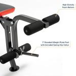 Marcy Pro Flat Weight Bench with 45.4kg Set