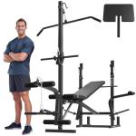 Mikolo 8-in-1 Multi-Function Weight Bench Set