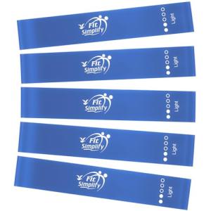 Fit Simplify Exercise Resistance Loop Bands, Set of 5