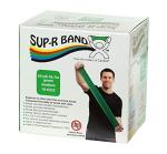 CanDo 10-6323 Sup-R Latex Free Exercise Band, 50yds Length, Green-Medium