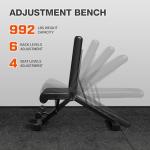 JELENS C21 Power Cage, 2000LBS Multi-Function Power Rack with Independent Dual Pulley System, All-in-One Squat Rack for Cable Crossover, Home Gym Workout Machine (Red, Bundle Set)