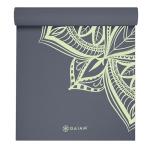 Gaiam Yoga Mat Premium Print Non Slip Exercise & Fitness Mat for All Types of Yoga, Pilates & Floor Workouts, Cool Mint Point, 68 inch L x 24 inch W x 5mm Thick