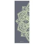 Gaiam Yoga Mat Premium Print Non Slip Exercise & Fitness Mat for All Types of Yoga, Pilates & Floor Workouts, Cool Mint Point, 68 inch L x 24 inch W x 5mm Thick