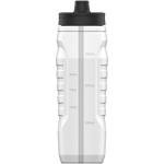 Under Armour Squeeze Water Bottles, 32 oz Water Bottles, Sideline Sports Water Bottle with Quick-Shot Lid, Quick & Easy Hydration, Gym Water Bottles, Squeeze Bottle, 1 32oz Bottle