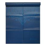 Gaiam Yoga Mat Folding Travel Fitness & Exercise Mat | Foldable Yoga Mat for All Types of Yoga, Pilates & Floor Workouts, Blue Sundial, 2mm