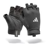 Adidas Essential Training & Weightlifting Gloves, Fingerless Workout Gloves