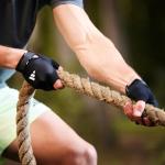 Adidas Essential Training & Weightlifting Gloves, Fingerless Workout Gloves