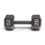 Marcy 20lb Cast Iron Hex Dumbbell - Single