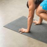 Manduka eKOLite Yoga Mat 71" - 4mm | Natural Rubber | Eco-Friendly | Soft Textured Surface | Natural Next-to-Skin Feel | 71 x 24 inches | Deep Sea