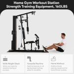 BalanceFrom Home Gym Workout Station with Weight Mat