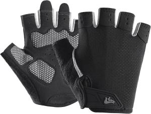 INOGIH Half-Finger Workout Gloves for Men and Women - Anti Slip Exercise Gloves for Weight Lifting, Cycling, Gym, Training