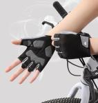 INOGIH Half-Finger Workout Gloves for Men and Women - Anti Slip Exercise Gloves for Weight Lifting, Cycling, Gym, Training