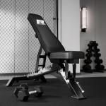 RITFIT Adjustable Weight Bench with Multiple Back Positions for Full Body Workouts, Incline, Decline, and Flat Settings for Home Gym Strength Training, 1300LB Capacity