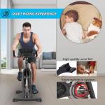 GOFLYSHINE Exercise Bikes Stationary,Exercise Bike for Home Indoor Cycling Bike for Home Cardio Gym,Workout Bike with pad Mount & LCD Monitor,Silent Belt Drive