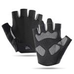 INOGIH Half-Finger Workout Gloves for Men and Women - Anti Slip Exercise Gloves for Weight Lifting, Cycling, Gym, Training