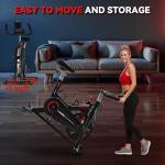 Exercise Bike, WENOKER Stationary Bike for Home, Indoor Bike with Whisper Quiet, Heavy Flywheel and Upgraded Digital Display
