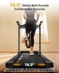 UREVO Portable Folding Treadmill with Adjustable Display