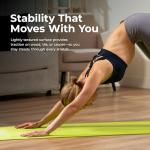 Sunny Health & Fitness Padded Yoga Pilates Mat 173x61cm