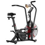 Exercise Bike, Wenoker Air Bike Stationary Bike for Home, Air Resistance Bluetooth Fan Bike Assault Bike with Dual Action Handlebars, APP Connection Customizable Monitor