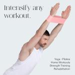 Bala Booty Bands Resistance Bands for Women & Men - Elastic Exercise Bands for Working Out - Wrist, Ankle, Legs & Booty Bands - Workout Resistance Bands for Yoga, Pilates, Strength Training