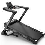 TREAFLOW Treadmill with 0-25% Auto Incline, 3.5 HP Folding for Home Running, 10.0 MPH Max Speed, 300 lbs Weight Capacity, Bluetooth Speaker. (Black)