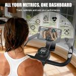 KWIKWI Exercise Bike, Indoor Cycling Bike 300 lbs Weight Capacity, Adjustable Seat/Handlebar Stationary Bike for Home Office Cardio Workout