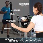 Youngfit Foldable Elliptical Machine with LCD Monitor