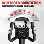 GOIMU Elliptical Machine, Elliptical Exercise Machine for Home with Hyper-Quiet Magnetic Driving System, Elliptical Trainer with 15.5IN Stride, 350LBS Loading Capacity