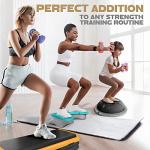 Yes4All Non-Slip, Hexagon Neoprene Dumbbells – 7lbs Neoprene Dumbbell Set for Muscle Toning, Strength Building, Weight Loss (Charcoal Gray - Pair)