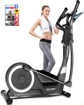 HARISON Elliptical Machine for Home 350 lbs, Magnetic Elliptical Trainer with 16 Resistance Levels, Hyper-Quiet and Easy Assembly, Full Body Elliptical Exericse Workout for Adults & Seniors