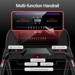 UMAY Fitness Treadmill with 20-Level 20% Auto Incline, Treadmills for Home Auto Folding with Pulse Sensors, 400 LBS Capacity, 4.0HP Quiet Brushless, Max 8.0 MPH