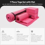 BalanceFrom GoYoga 7-Piece Yoga Equipment Set